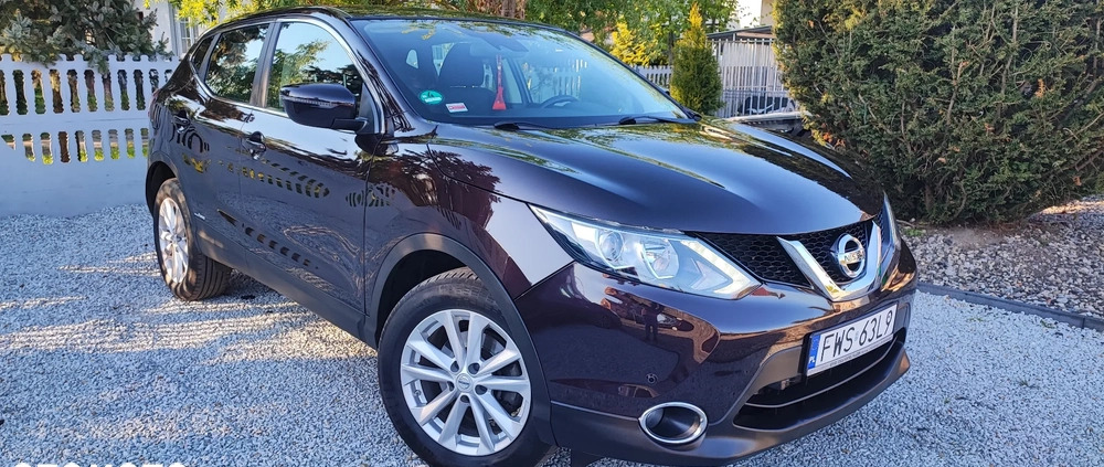 Nissan Qashqai cena 51800 przebieg: 39500, rok produkcji 2014 z Wschowa małe 277